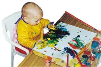 Уроки рисования с детьми раннего возраста