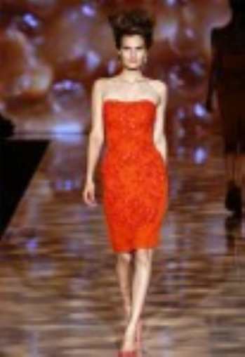 Топ 20 моделей красных платьев к весеннему сезону 2012