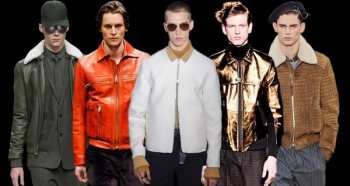 Кожаные мужские куртки бомбер - как и с чем носить модный тренд в 2012