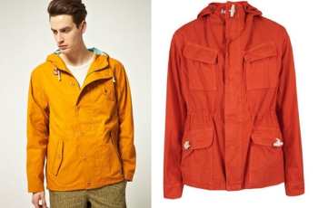 Модный мужской тренд - топ 5 образов с курткой паркой к сезону весна 2012